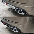 thumbnail image 3 of Universal 127cm Car Rear Bumper Diffuser Lip Spoiler Canard w/Tail Brake Light, 3 of 5