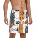 thumbnail image 2 of Fotbe Funny Cats Pantalones Cortos de Pijama para Hombre, Ropa de Dormir, Pantalones de Pijama Cortos para Hombre-XX-Large, 2 of 6