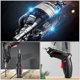 thumbnail image 3 of Rechargeable Electric Screwdriver 1Set Black Plastic Durable Long-Term Use Drill Bits for Home Use, 3 of 4