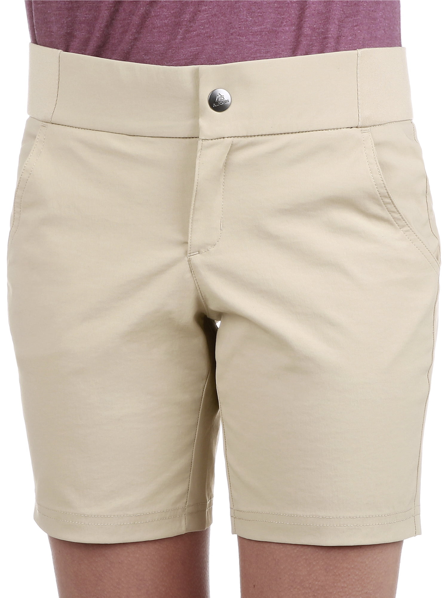 All Forth Women's Treeline Outdoors & Trail Hiking Shorts w/ Pockets - 7 Inch