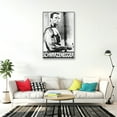 thumbnail image 2 of Arnold Schwarzenegger - Framed Movie / Personality Poster (Arnie With Cigar - Commando) (Size: 24" X 36") (Silver Aluminum Frame), 2 of 6