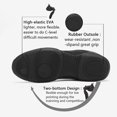 thumbnail image 6 of GlideMoves Black Cheer Shoes Girls Dance Sneakers Women Training Competition Tumbling Athletic Mesh style breathable Women 6, 6 of 7