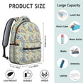 thumbnail image 6 of Pizza Themed College Backpack - Functional & Stylish Bag for Students & Professionals, Bold Pizza Graphics, Large Main Compartment, Ergonomic Design, Great for Pizza Lovers, 6 of 6