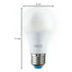thumbnail image 2 of Foco LED 9W con Sensor movimiento, luz blanca, 2 of 4