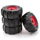 thumbnail image 5 of Neumlicos de Rueda RC RC NeumilarS RC Reemplazo de 4 piezas para 1/10 Camiones de Plato Corto 727 Slash K1 RC Car RC, 5 of 7