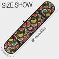 thumbnail image 3 of Dailycode Double Sided Oven Mitt with Loop Heat Resistant Kitchen Long Potholders 7" x 35" Green Yellow Red Watermelon Slices, 3 of 6