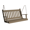 Weathered Wood, variant on Keystone Amish Co. 5 Foot Franklin Poly Composite Porch Swing, Cedar