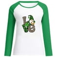 thumbnail image 4 of zanvins Ensembles Deux Pièces pour Femmes Mode T-Shirt Décontracté à Manches Longues Col Rond Imprimé Blouse Tops, 4 of 4