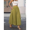 thumbnail image 2 of Falda maxi larga burbuja ELLEVEN verde talla mediana, 2 of 6