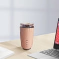 thumbnail image 3 of Clearance Sales! DomFun Stainless Travel Mug With Lid Double Wall Insulation 240ML Capacity Insulated Cup For Hot Coffee Water Bottle With Compartment White, 3 of 3