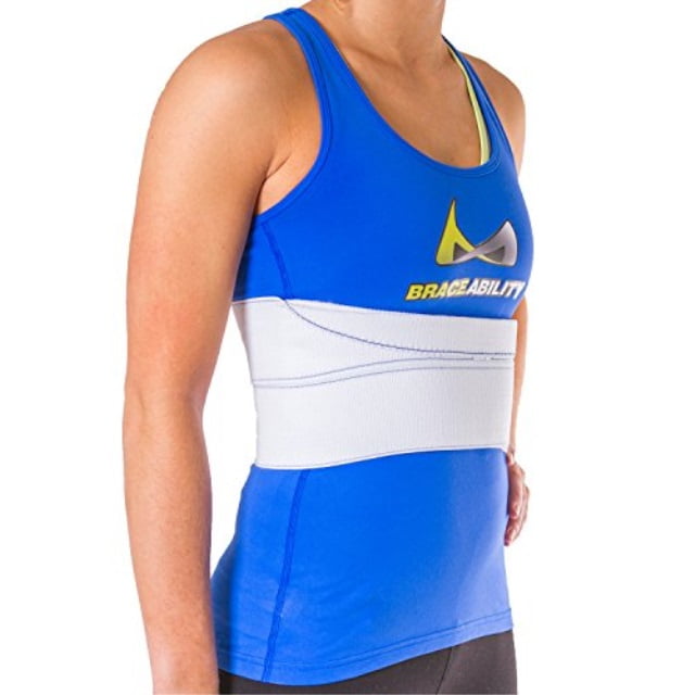 BraceAbility Broken Rib Brace Elastic Chest Wrap Belt for Cracked
