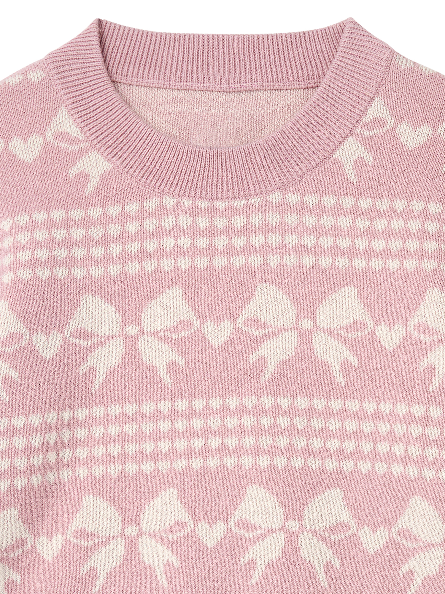 Modern Moments by Gerber Toddler Girl Jacquard Sweater Set photo 7
