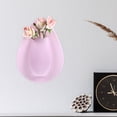 thumbnail image 6 of Silicone Vase Nordic Decor Ikebana Vases Home Center Table Ornament for Flowers Decoration Interior Stick Removable Sticky Flowerpot White, 6 of 6
