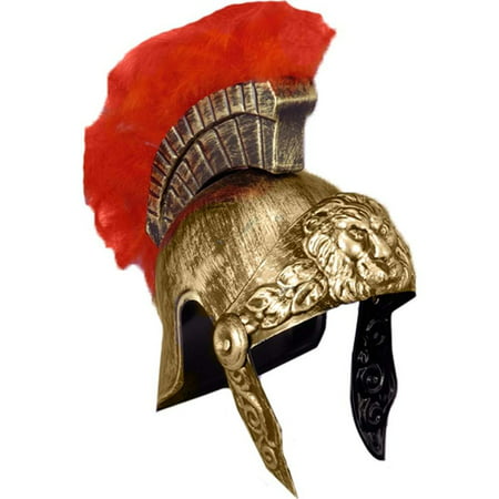 Roman Gladiator Helmet Spartan Warrior Trojan Greek Spartan Armor Costume Hat