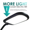 thumbnail image 2 of LED Bright Reader Natural Daylight Full Spectrum Desk Lamp Black NEW SLIMMER DESIGN, 2 of 6
