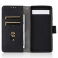 thumbnail image 5 of Mantto for Google Pixel 6 Case, Classic PU Leather Magnetic Shockproof Protective Stand Flip Wallet Case Cover with Card Holder for Google Pixel 6 Phone Case,Black, 5 of 6
