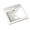 White, variant on American Standard Studio Carre Countertop Sink with Center Hole in White