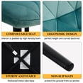 thumbnail image 3 of KATBOC Velvet Dining Chair Set of 4, Modern Upholstered Side Chair,Cyan, 3 of 6