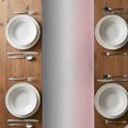 thumbnail image 6 of Pink Gray Ombre Table Runner - 108 Inch Long, Kitchen Dining Table Runner Dresser Scarves, Black Hockey Sticks Minimalist Style Farmhouse Decor for Coffee Tables Wedding Party Banquet, 6 of 8