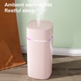 thumbnail image 1 of MesaSe 600ML Humidifier for Room  Cool Mist Top Fill Humidifiers for Baby  Air Humidifier with 3 Modes Colorful Light Auto Shut off, 1 of 6