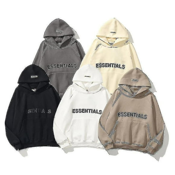 Essentials Hoodie Fear Of God Letter Branch Line Hooded Sweatshirt For Unisex