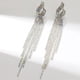 thumbnail image 5 of Pendientes largos con borlas de diamantes superbrillantes de lujo europeos y americanos, pendientes con personalidad exagerada para mujer, pendientes de joyería para las orejas, 5 of 6