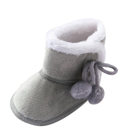

Relanfenk Baby Sneakers Girls Boys Soft Booties Snow Boots Toddler Warming Shoes