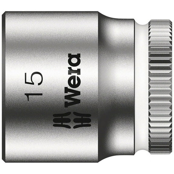 Wera 003499 15 x 1/4" Zyklop Socket