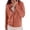 Orange, variant on Tanghaowl Women's Summer Zip Up Hoodie With Mesh Sleeve Lightweight Sun Jacket Khaki M