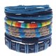 thumbnail image 1 of 5 pulseras de cuero para hombres y mujeres, brazalete de cuerda trenzada, pulsera vintage ajustable (hm-70236-l), 1 of 5