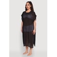 thumbnail image 3 of Womens Plisse Swim Cover Up, 3 of 8