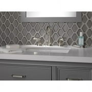 Delta Windemere Two Handle Bathroom Faucet Widespread - Brushed Nickel - 1 Piece