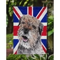 thumbnail image 3 of Border Terrier with English Union Jack British Flag Garden Flag, 3 of 5