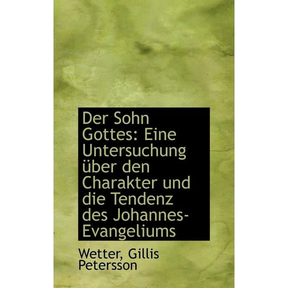 Der Sohn Gottes (Hardcover)