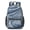 Black-2, variant on 17 Inch Lightweight Backpack,PVC Waterproof Oxford Fabric, Ergonomically Designed, with Large Capacity, Aqua Blue Watercolor