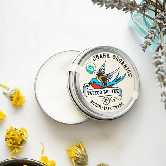 Ohana Organics Unscented Tattoo Butter- 2 oz- Individual