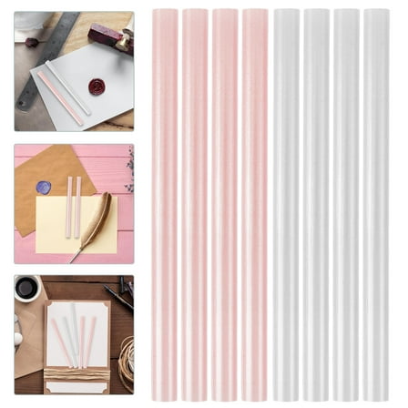 Luxshiny 10Pcs Hot Melt Glue Sticks Convenient for Home Use with Strong Adhesive