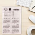 thumbnail image 3 of Clear Stamp DIY Exquisite TPR Practical Perpetual Calendar Seal Household Supplies, 3 of 8