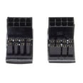 thumbnail image 2 of Paquete de 12 GPU arriba + abajo adaptador en ángulo licencia de conector para escritorio accesorios de tarjeta gráfica ligero 6 pines CUTICAT Conector de dirección asistida, 2 of 8