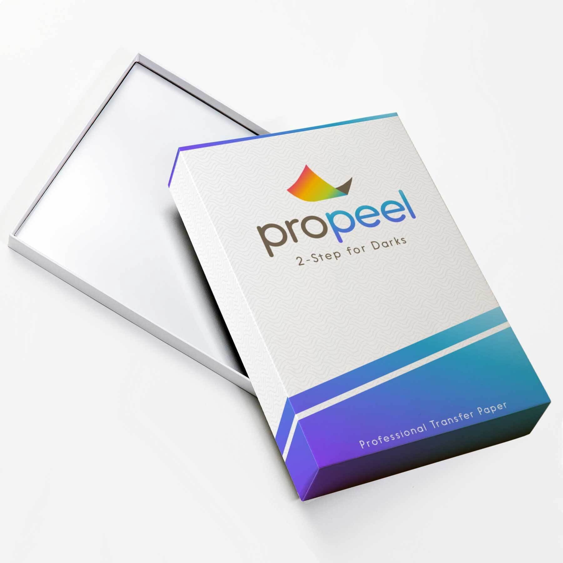 Propeel 2 Step Transfer Paper for Dark and Light Textiles
