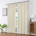 thumbnail image 4 of Cortinas Joydeco Pinch de lino plisado 100% opacas, 180 x 183 cm, 4 of 9