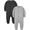 Black & Gray, variant on Gerber Modern Moments Baby Boys Outdoor Coverall, 2-Pack, Sizes 0M-24M