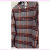 $135 Tommy Bahama Men's Long Sleeve Shirt Vista Del Plaid, Mulberry Purple , L