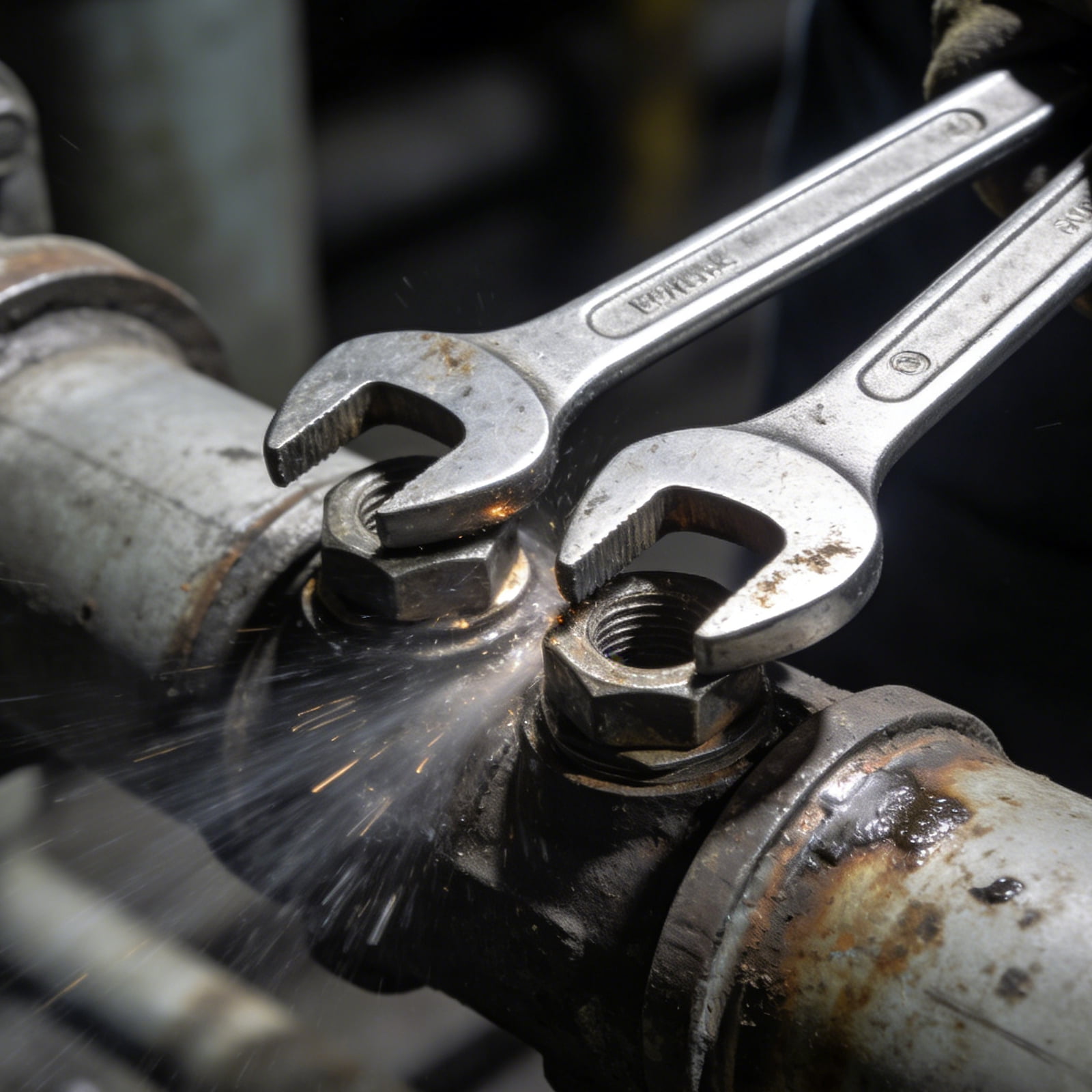 Compact Hook Spanner Tool For Tight Spaces In Plumbing HVAC Applications Lightweight