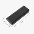 thumbnail image 4 of Unique Bargains Simple Solid Eyeglasses Case Portable Eyeglasses Storage Black, 4 of 5