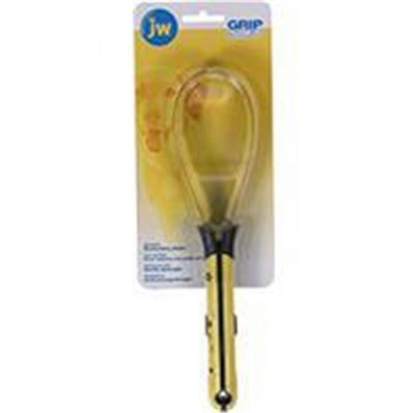 Jw-Dog-cat-aquatic-Adjustable Deshedding Loop- Gray-yellow Medium 65050
