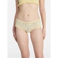 thumbnail image 2 of No Boundaries Mesh and Lace Cheeky Panties, 3-Pack, Women's XS-XXXL, 2 of 7