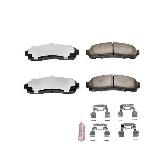 Front Brake Pad Set - Compatible with 2001 - 2005 Ford Explorer Sport Trac 2002 2003 2004