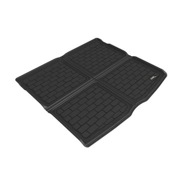 3D MAXpider 2020-2024 Fits Mercedes-Benz GLE-Class Behind 2nd Row Cross Fold Black Kagu Carbon Fiber Embossed Pattern Cargo Liner M1MB1181309