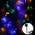 thumbnail image 4 of LED Solar Butterfly Light Waterproof Solar Butterfly Lamp with 8 Flashing Modes Energy Saving Solar Butterfly Light for Outdoor Garden Party Decoration (Color), 4 of 10